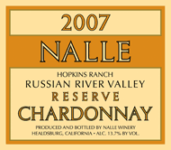 2007 Reserve Chardonnay