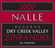 2007 Reserve Zinfandel